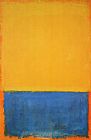 Famous Blue Paintings - Yellow blue orange 1955